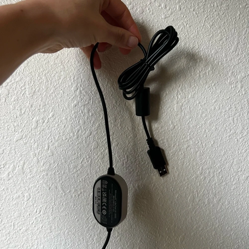 New- Open Box - Microsoft lifechat lx-3000 headset- over ear with microphone